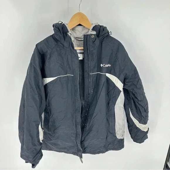 Columbia waterproof insulated puffer jacket with soft fleece lining - Picture 1 of 9